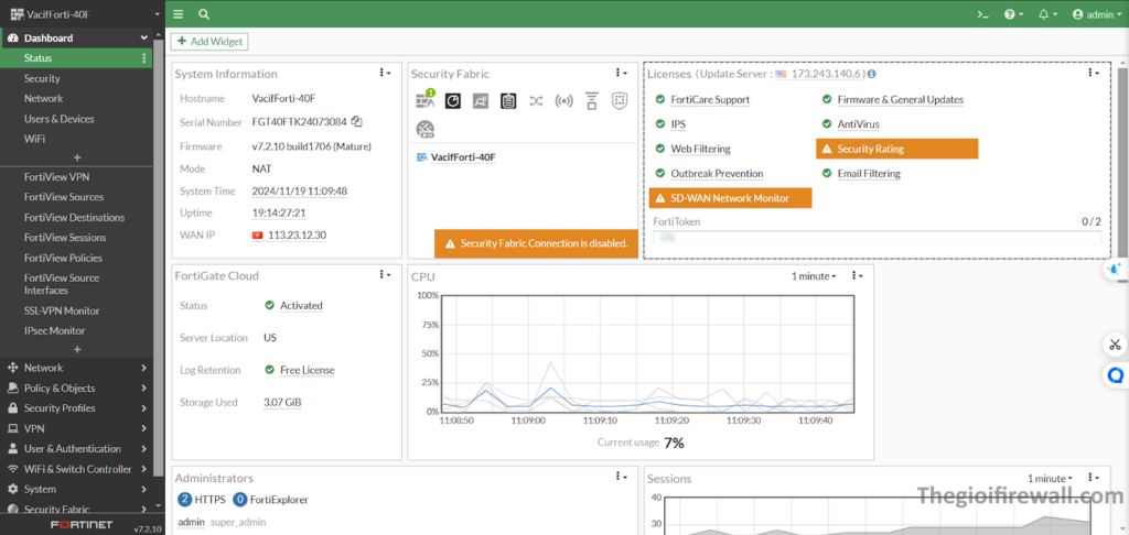 Read more about the article HƯỚNG DẪN CẤU HÌNH LDAP SERVERS TRÊN FIREWALL FORTINET