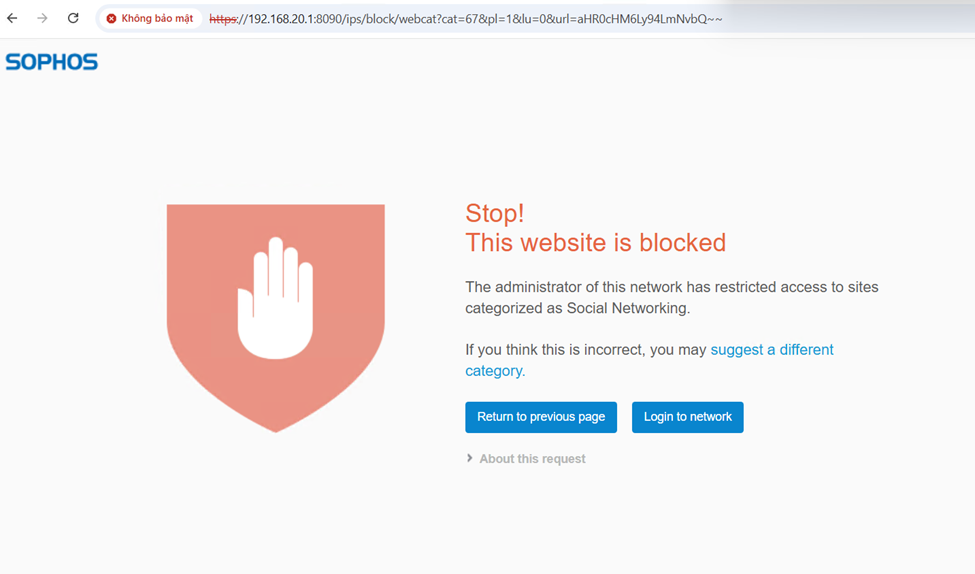 Read more about the article Hướng Dẫn Cấu Hình Web Protection Trên Sophos
