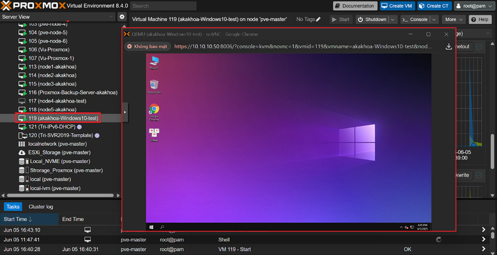 Read more about the article Hướng Dẫn Sử Dụng Proxmox Import Wizard Để Migrate Từ Máy EXSi Sang Máy Proxmox