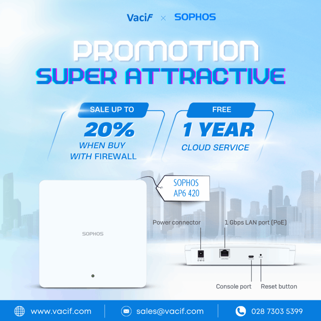 Read more about the article Super Attractive Promotion from Sophos – Own the Ultimate Wifi Sophos AP6 420 with Many Incentives