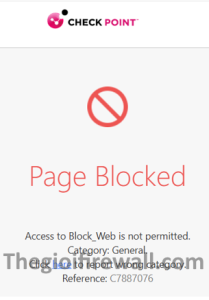 Read more about the article Hướng dẫn chặn website trên Check Point Firewall