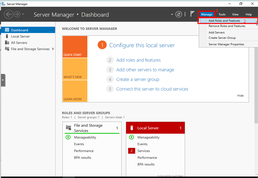 Read more about the article Hướng Dẫn Thêm Domain Controller Vào Miền Hiện Có