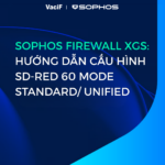 Read more about the article [Mới Nhất 2026] Sophos Firewall: [Sophos Firewall XGS] Hướng Dẫn Cấu Hình SD-RED 60 Mode Standard/ Unified